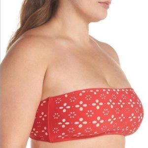 J. Crew Straight Bandeau Bikini L